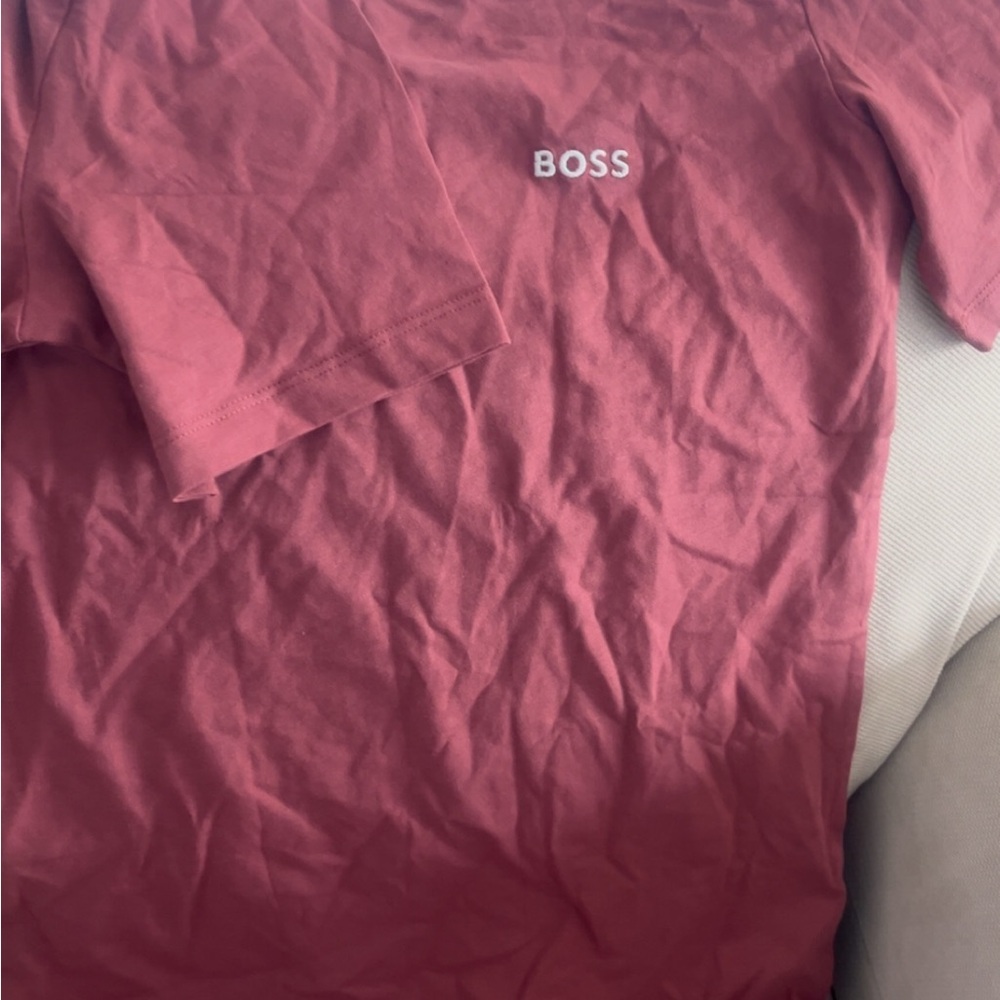 Boss Maroon Tee